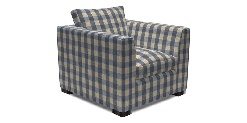 Wadenhoe Chair in Two Tone Plain Biscuit