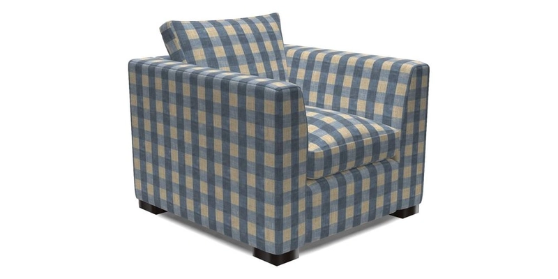 Wadenhoe Chair in Two Tone Plain Biscuit