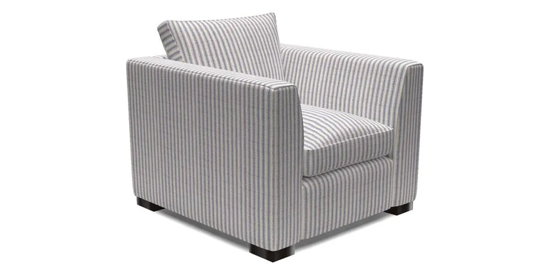 Wadenhoe Chair in Two Tone Plain Biscuit