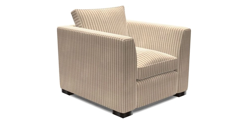 Wadenhoe Chair in Two Tone Plain Biscuit