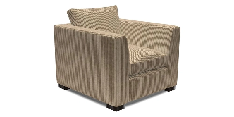 Wadenhoe Chair in Two Tone Plain Biscuit