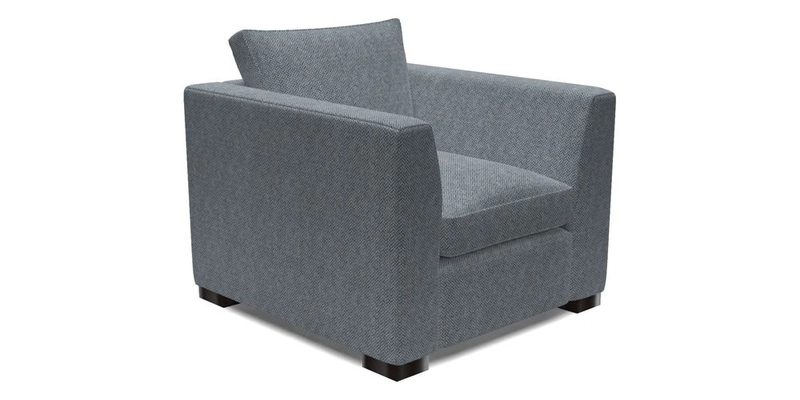 Wadenhoe Chair in Two Tone Plain Biscuit