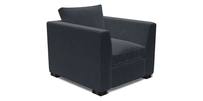 Wadenhoe Chair in Two Tone Plain Biscuit