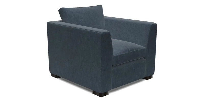 Wadenhoe Chair in Two Tone Plain Biscuit