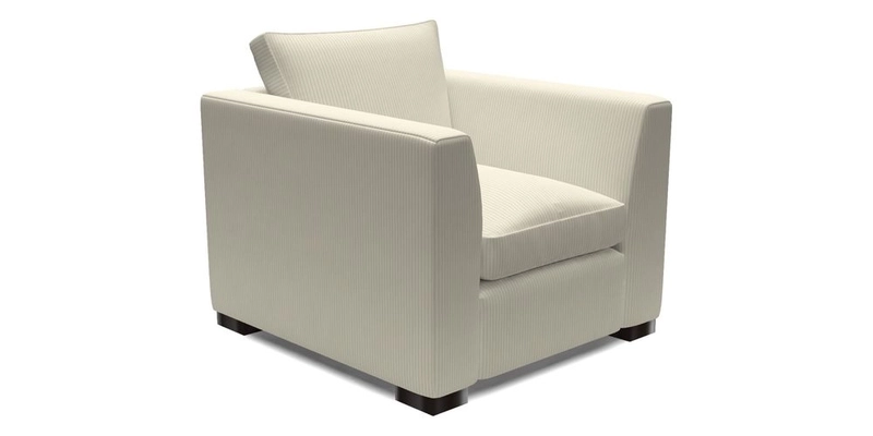 Wadenhoe Chair in Two Tone Plain Biscuit