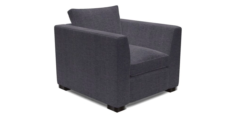 Wadenhoe Chair in Two Tone Plain Biscuit