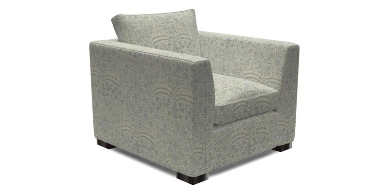 Wadenhoe Chair in Two Tone Plain Biscuit