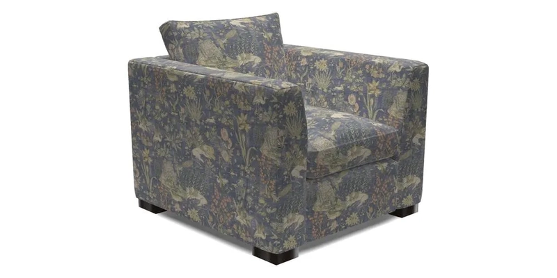 Wadenhoe Chair in Two Tone Plain Biscuit