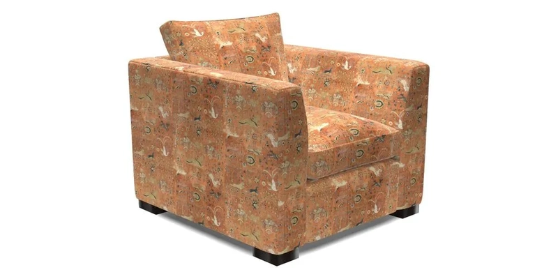 Wadenhoe Chair in Two Tone Plain Biscuit