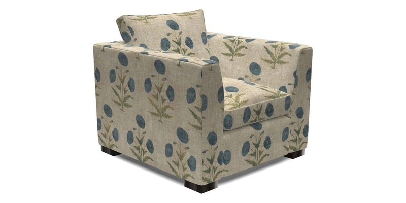 Wadenhoe Chair in Two Tone Plain Biscuit