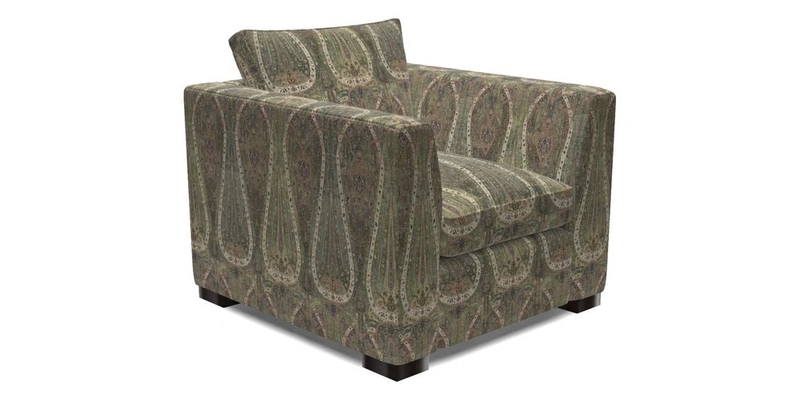 Wadenhoe Chair in Two Tone Plain Biscuit