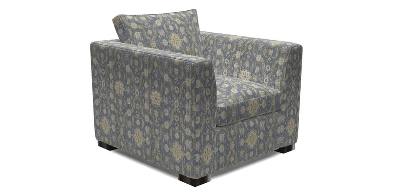 Wadenhoe Chair in Two Tone Plain Biscuit