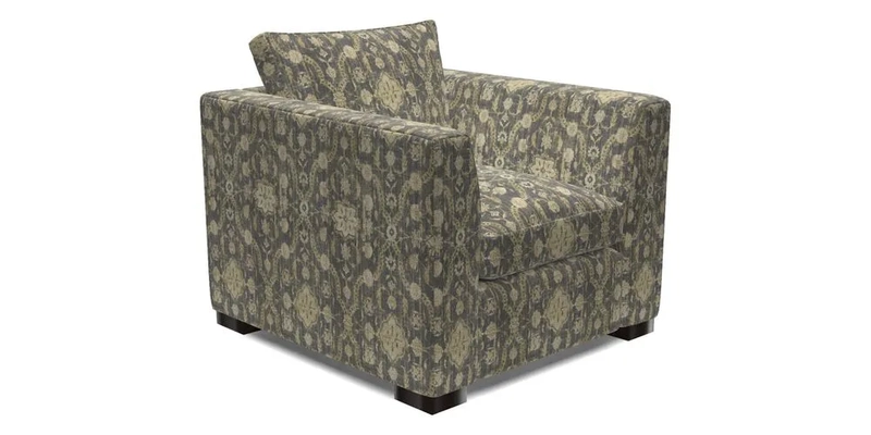 Wadenhoe Chair in Two Tone Plain Biscuit