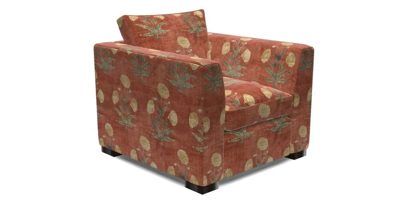 Wadenhoe Chair in Two Tone Plain Biscuit