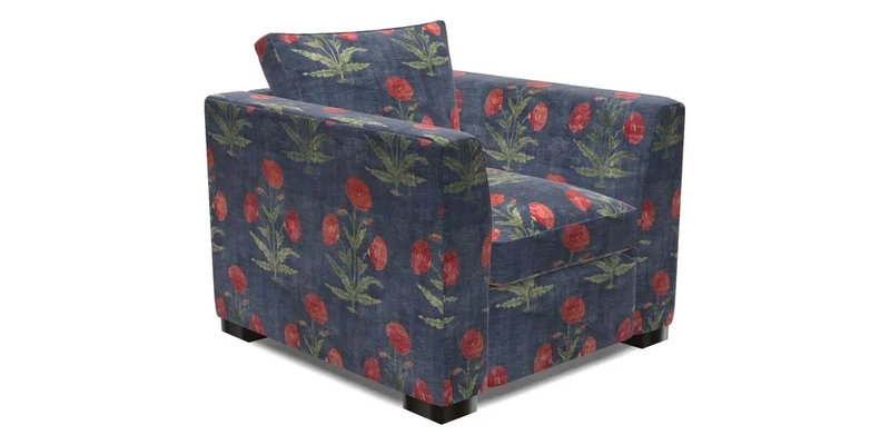 Wadenhoe Chair in Two Tone Plain Biscuit