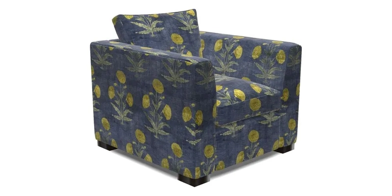 Wadenhoe Chair in Two Tone Plain Biscuit