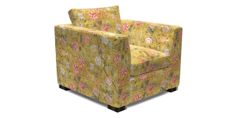 Wadenhoe Chair in Two Tone Plain Biscuit