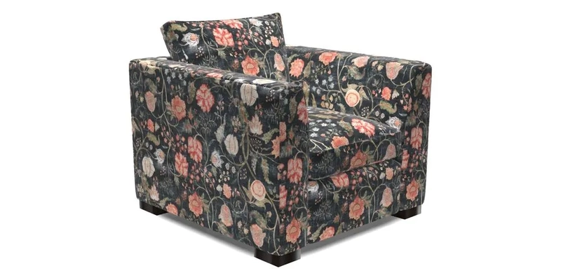 Wadenhoe Chair in Two Tone Plain Biscuit