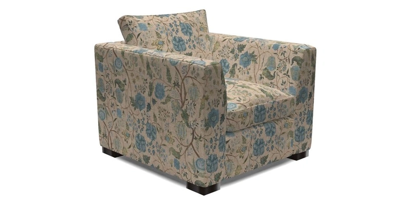 Wadenhoe Chair in Two Tone Plain Biscuit