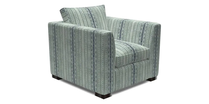 Wadenhoe Chair in Two Tone Plain Biscuit