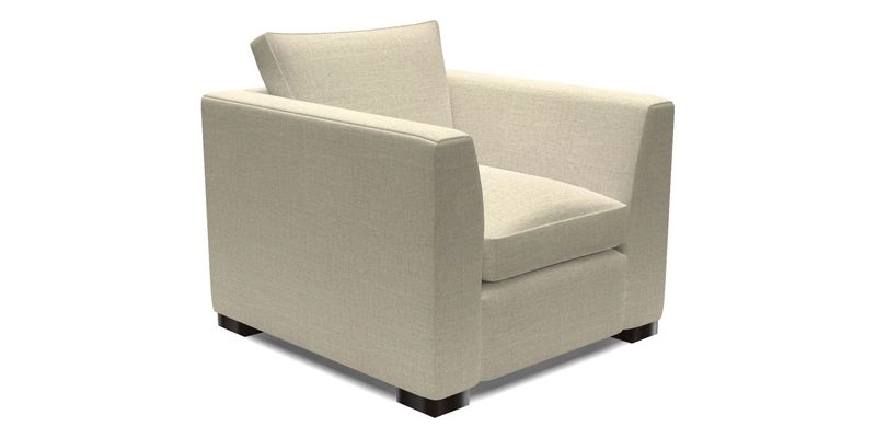 Wadenhoe Chair in Two Tone Plain Biscuit