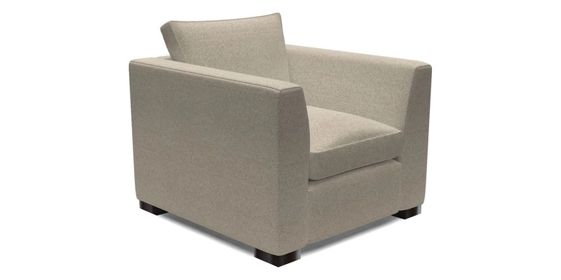 Wadenhoe Chair in Two Tone Plain Biscuit