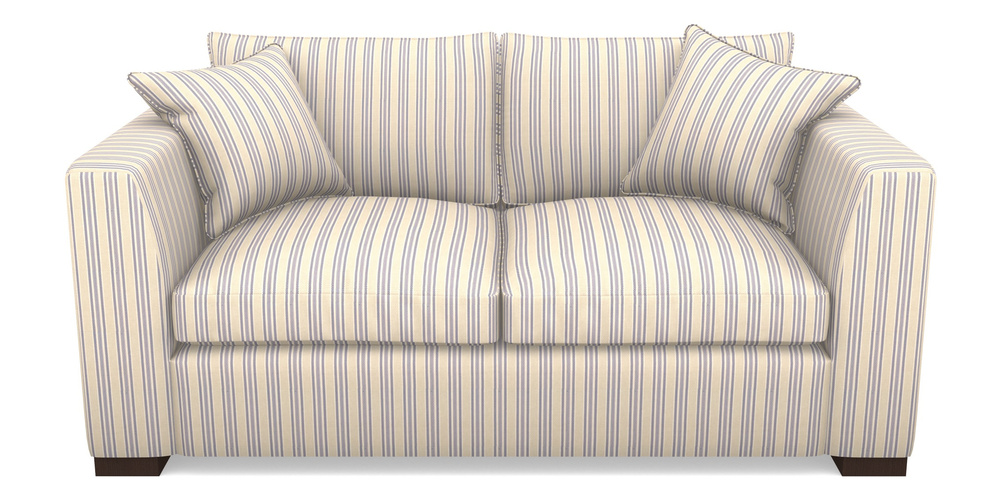 Product photograph of Wadenhoe Bespoke 2 5 Seater Sofas In Cloth 22 - Racing Stripes Ayr - Blueberry from Sofas and Stuff Limited