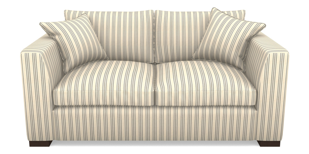 Product photograph of Wadenhoe Bespoke 2 5 Seater Sofas In Cloth 22 - Racing Stripes Ayr - Charcoal from Sofas and Stuff Limited