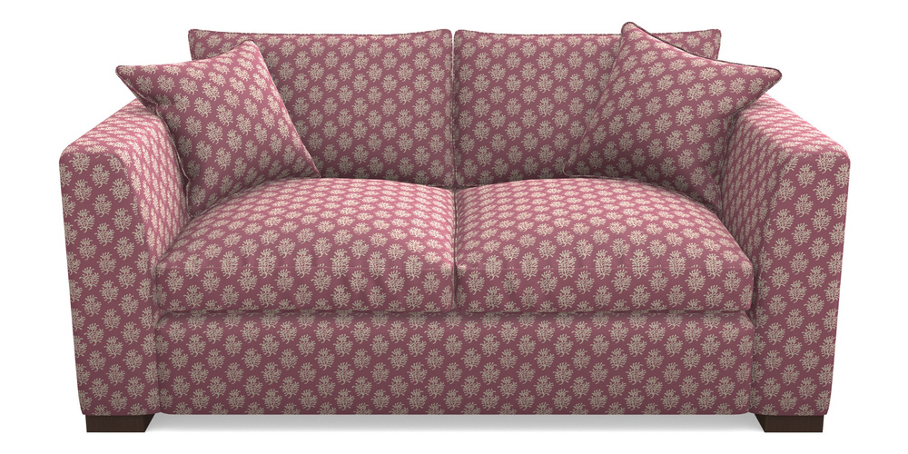 Product photograph of Wadenhoe Bespoke 2 5 Seater Sofas In Cloth 21 - Coral 1 - Cassis from Sofas and Stuff Limited