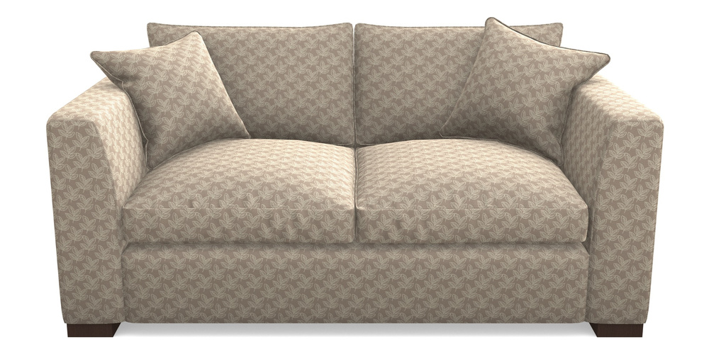 Product photograph of Wadenhoe Bespoke 2 5 Seater Sofas In Cloth 21 - Decorative Leaf - Beech from Sofas and Stuff Limited