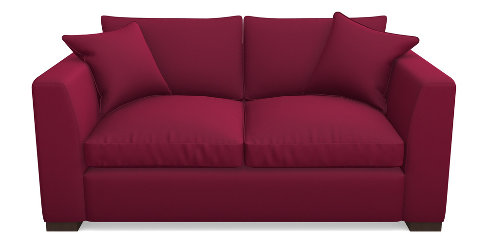 Product photograph of Wadenhoe Bespoke 2 5 Seater Sofas In Clever Glossy Velvet - Chianti from Sofas and Stuff Limited