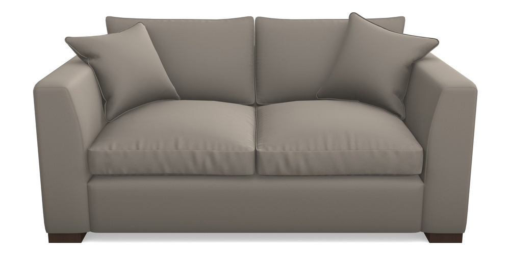 Product photograph of Wadenhoe Bespoke 2 5 Seater Sofas In Clever Glossy Velvet - Mole from Sofas and Stuff Limited