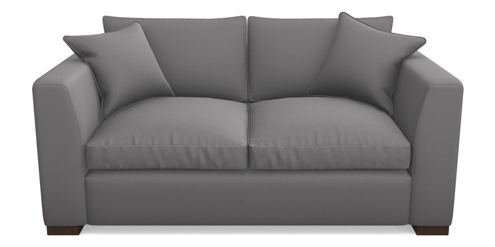 Product photograph of Wadenhoe Bespoke 2 5 Seater Sofas In Clever Glossy Velvet - Shadow from Sofas and Stuff Limited