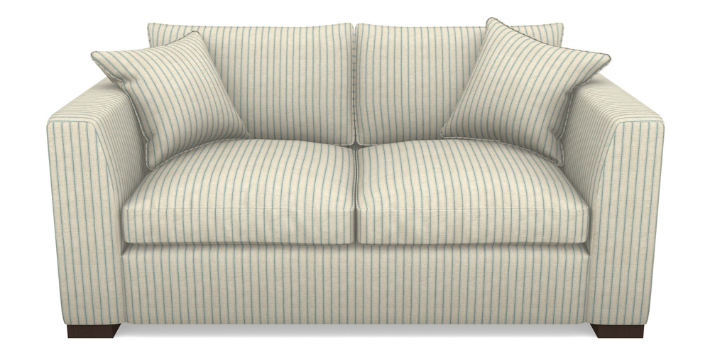 Product photograph of Wadenhoe Bespoke 2 5 Seater Sofas In Cloth 18 - Stripe Ticking - Cloth 18 Stripe Ticking Basil from Sofas and Stuff Limited