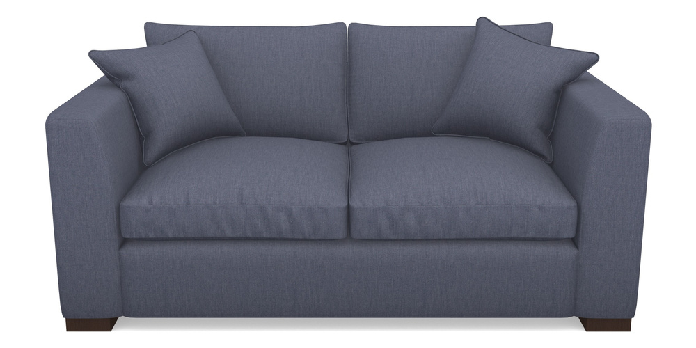 Product photograph of Wadenhoe Bespoke 2 5 Seater Sofas In Clever Cotton Mix - Oxford Blue from Sofas and Stuff Limited