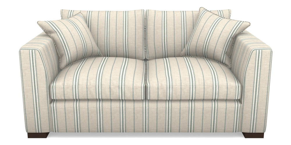 Product photograph of Wadenhoe Bespoke 2 5 Seater Sofas In Cloth 18 - Stripe Regimental - Cloth 18 Stripe Regimental Basil from Sofas and Stuff Limited