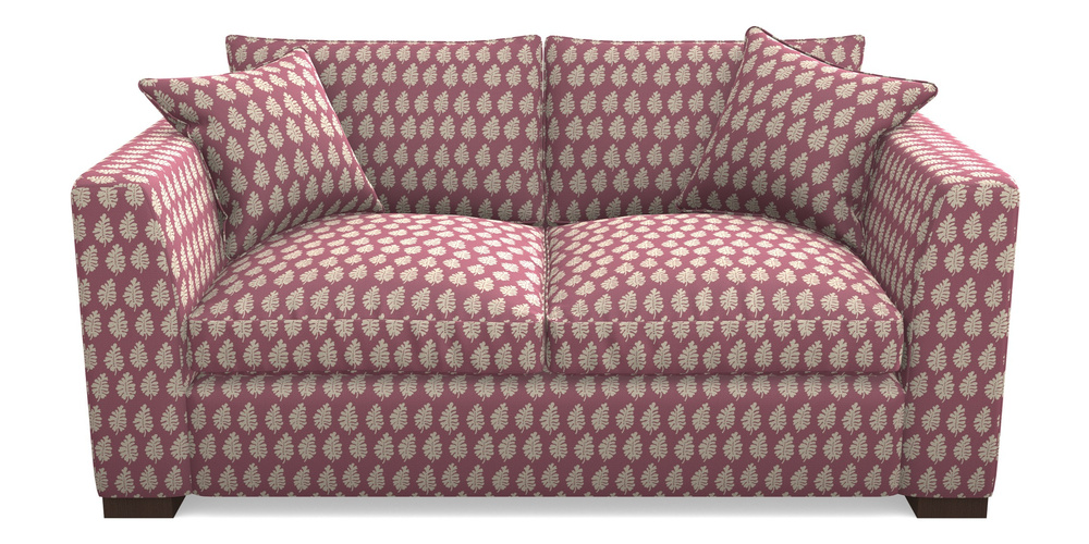 Product photograph of Wadenhoe Bespoke 2 5 Seater Sofas In Cloth 21 - Oak Leaf - Cassis from Sofas and Stuff Limited