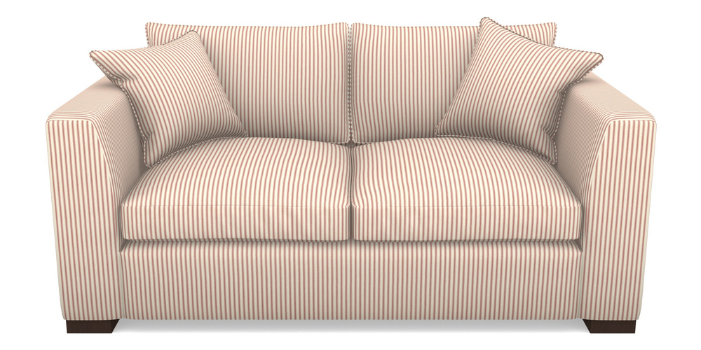 Product photograph of Wadenhoe Bespoke 2 5 Seater Sofas In Cotton Stripe - Peony from Sofas and Stuff Limited