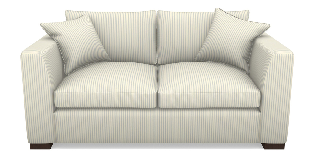 Product photograph of Wadenhoe Bespoke 2 5 Seater Sofas In Cotton Stripe - Sky from Sofas and Stuff Limited