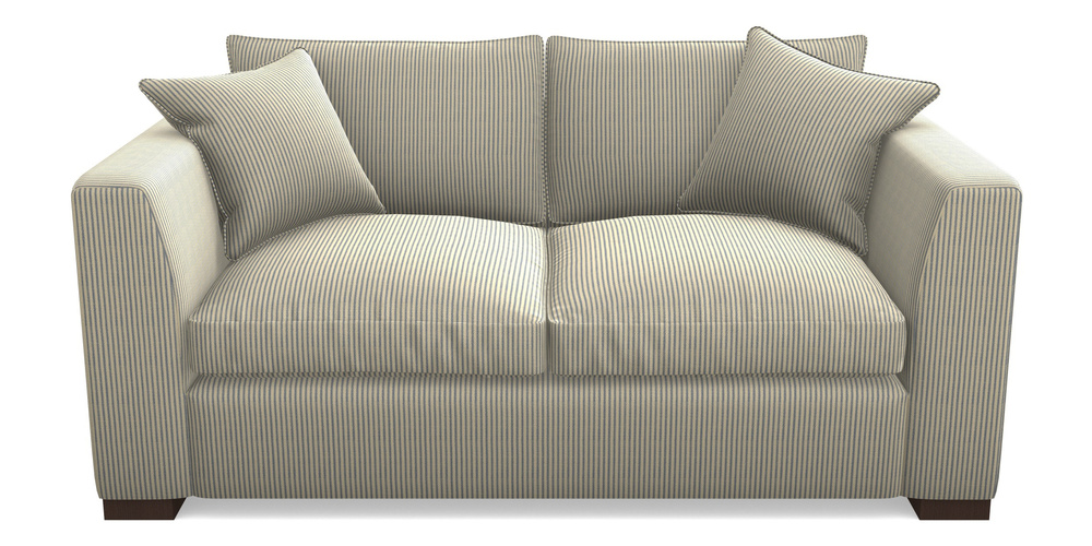 Product photograph of Wadenhoe Bespoke 2 5 Seater Sofas In Cloth 21 - Simple Stripe - Bilberry from Sofas and Stuff Limited