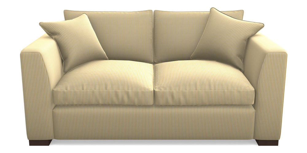 Product photograph of Wadenhoe Bespoke 2 5 Seater Sofas In Cloth 21 - Simple Stripe - Canary from Sofas and Stuff Limited