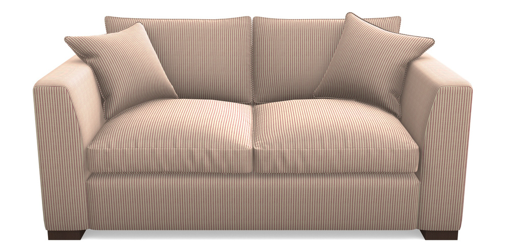 Product photograph of Wadenhoe Bespoke 2 5 Seater Sofas In Cloth 21 - Simple Stripe - Cassis from Sofas and Stuff Limited