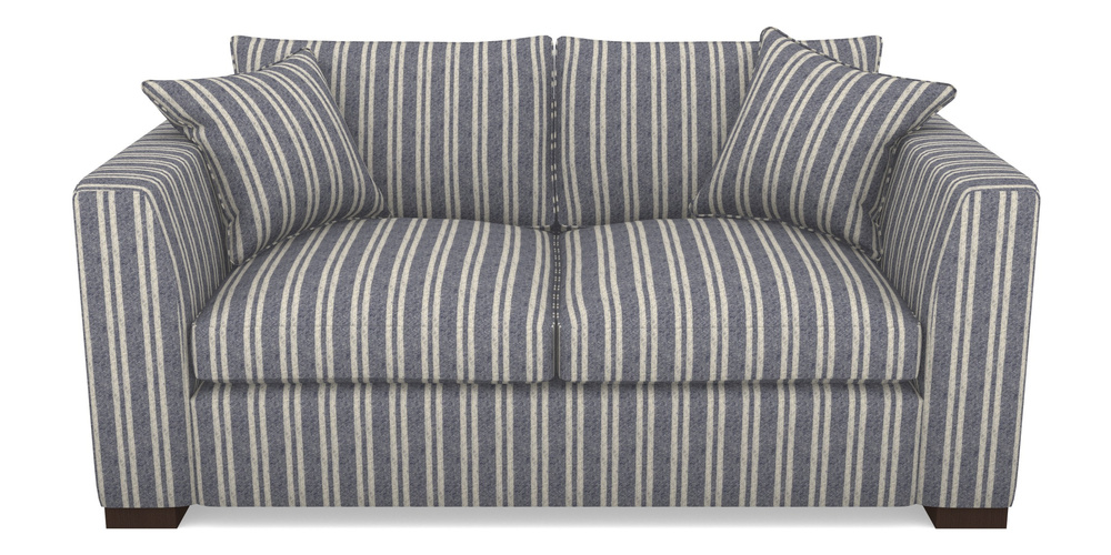 Product photograph of Wadenhoe Bespoke 2 5 Seater Sofas In Cloth 22 - Barcode - Deep Water from Sofas and Stuff Limited