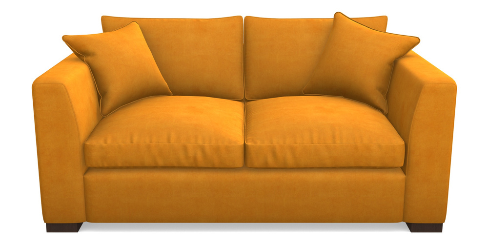 Product photograph of Wadenhoe Bespoke 2 5 Seater Sofas In Clever Tough Eco Velvet - Spice from Sofas and Stuff Limited