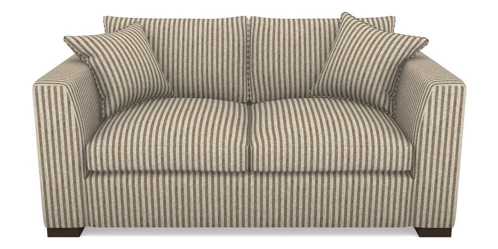 Product photograph of Wadenhoe Bespoke 2 5 Seater Sofas In Cloth 22 - Pinstripe - Peat from Sofas and Stuff Limited