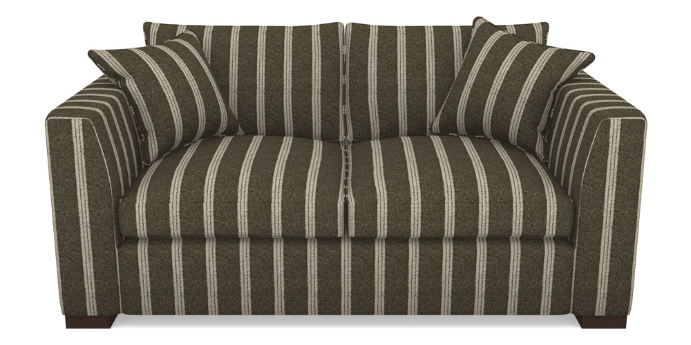 Product photograph of Wadenhoe Bespoke 2 5 Seater Sofas In Cloth 20 - Design 2 - Olive Stripe from Sofas and Stuff Limited