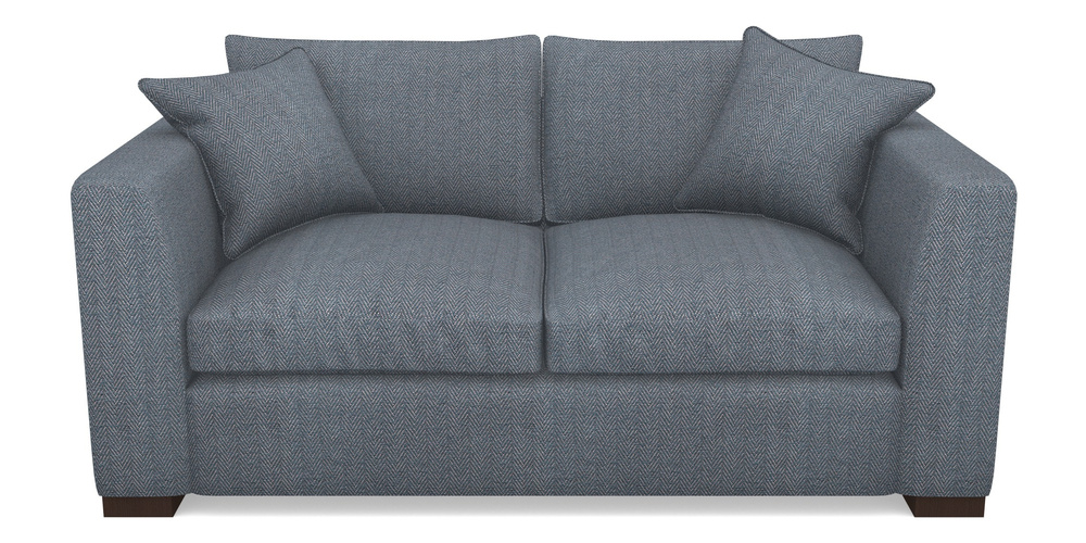 Product photograph of Wadenhoe Bespoke 2 5 Seater Sofas In Dundee Herringbone - Denim from Sofas and Stuff Limited