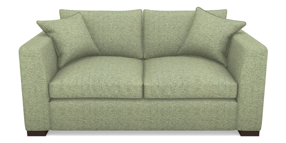 Product photograph of Wadenhoe Bespoke 2 5 Seater Sofas In Dundee Herringbone - Sage from Sofas and Stuff Limited