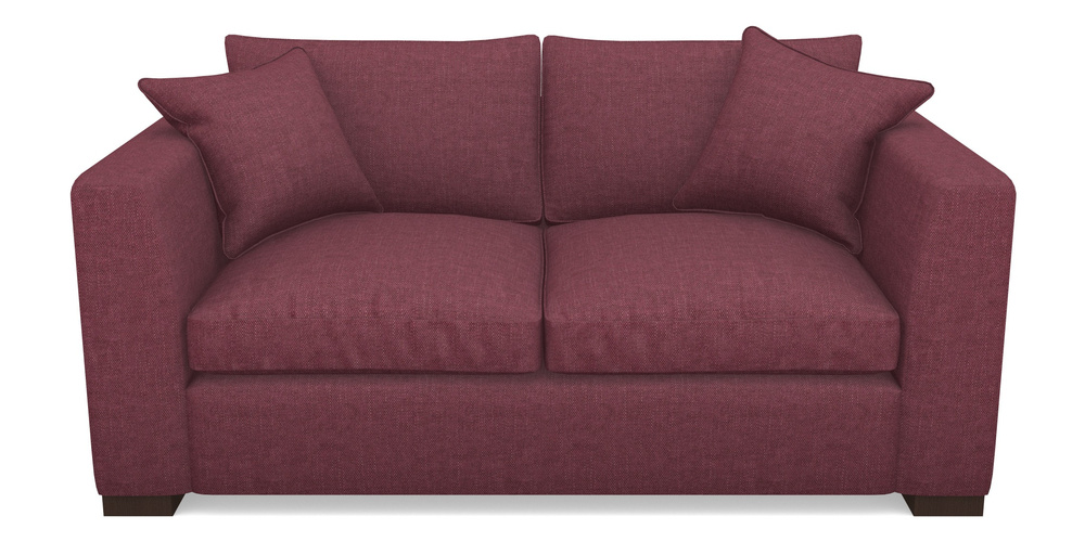 Product photograph of Wadenhoe Bespoke 2 5 Seater Sofas In Easy Clean Plain - Chianti from Sofas and Stuff Limited