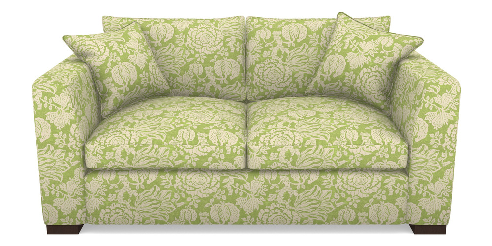 Product photograph of Wadenhoe Bespoke 2 5 Seater Sofas In V A Brompton Collection - Flowering Kale - Lime from Sofas and Stuff Limited